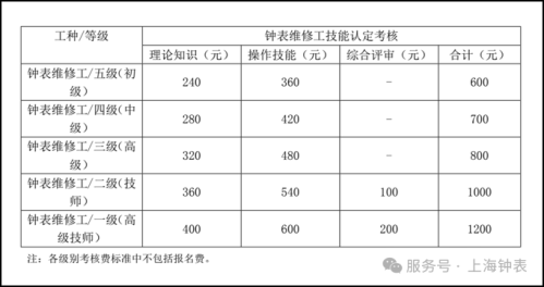 上海市2025年钟表维修工考试指南