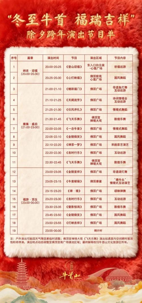 2026南京牛首山春节活动时间+地点+活动内容