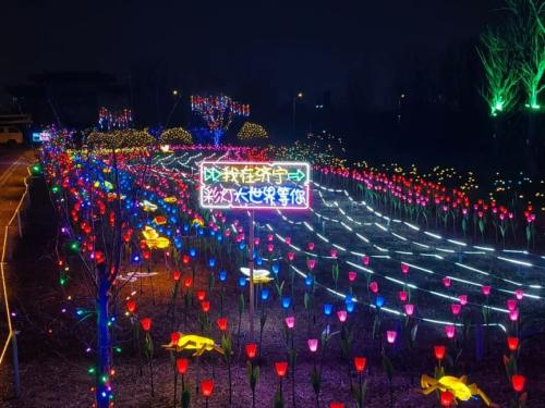 2026济宁十里湖湿地公园春节灯会（济宁彩灯大世界）