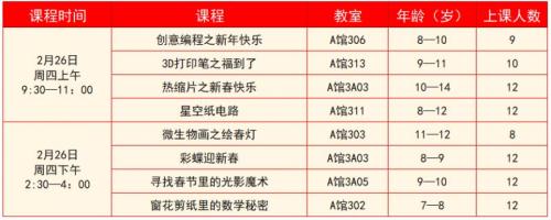 2026江西省科技馆新春科学活动（时间+内容）