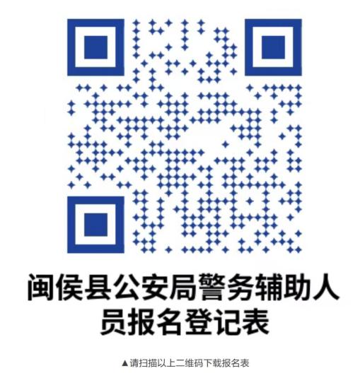 福州闽侯县公安局2026年第2期辅警招聘公告