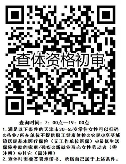 2026天津南开区适龄女性免费两癌筛查机构一览表