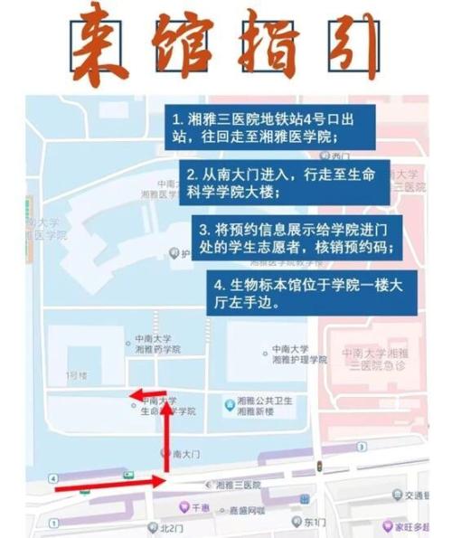 2026上半年中南大学生物标本馆来馆指引