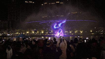 2026中山元宵兴中广场免费水幕投影观看指南