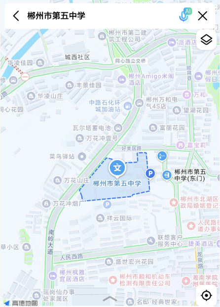 郴州2026湖南省考考点地图