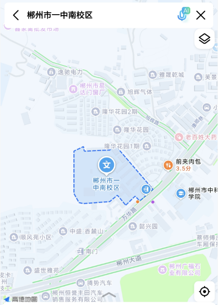 郴州2026湖南省考考点地图