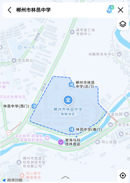 郴州2026湖南省考考点地图