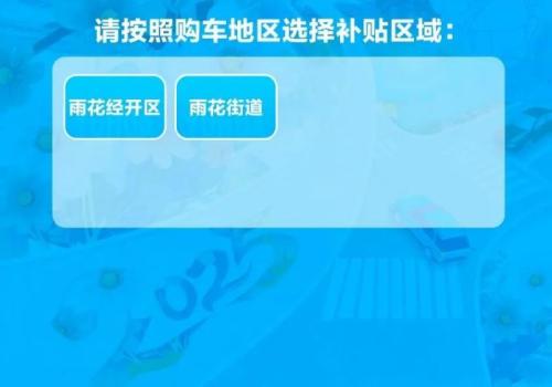 2026南京雨花街道购车补贴申请流程