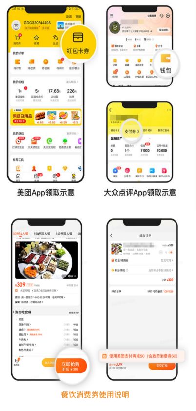 天津高新美团消费券领取指南