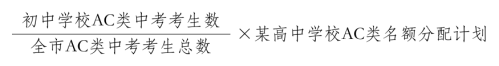 2026年深圳市优质普通高中部分招生名额分配到初中学校实施办法原文