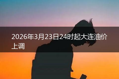 2026年3月23日24时起大连油价上调