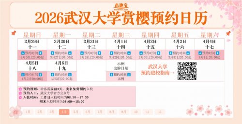 2026武汉大学樱花清明节还有吗？