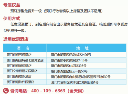 2026首来台胞厦门服务包使用说明(住宿篇)