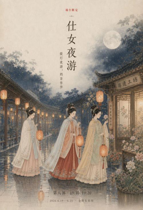 【本地资讯】南京金陵长乐坊端午巡游活动安排(时间+活动项目)